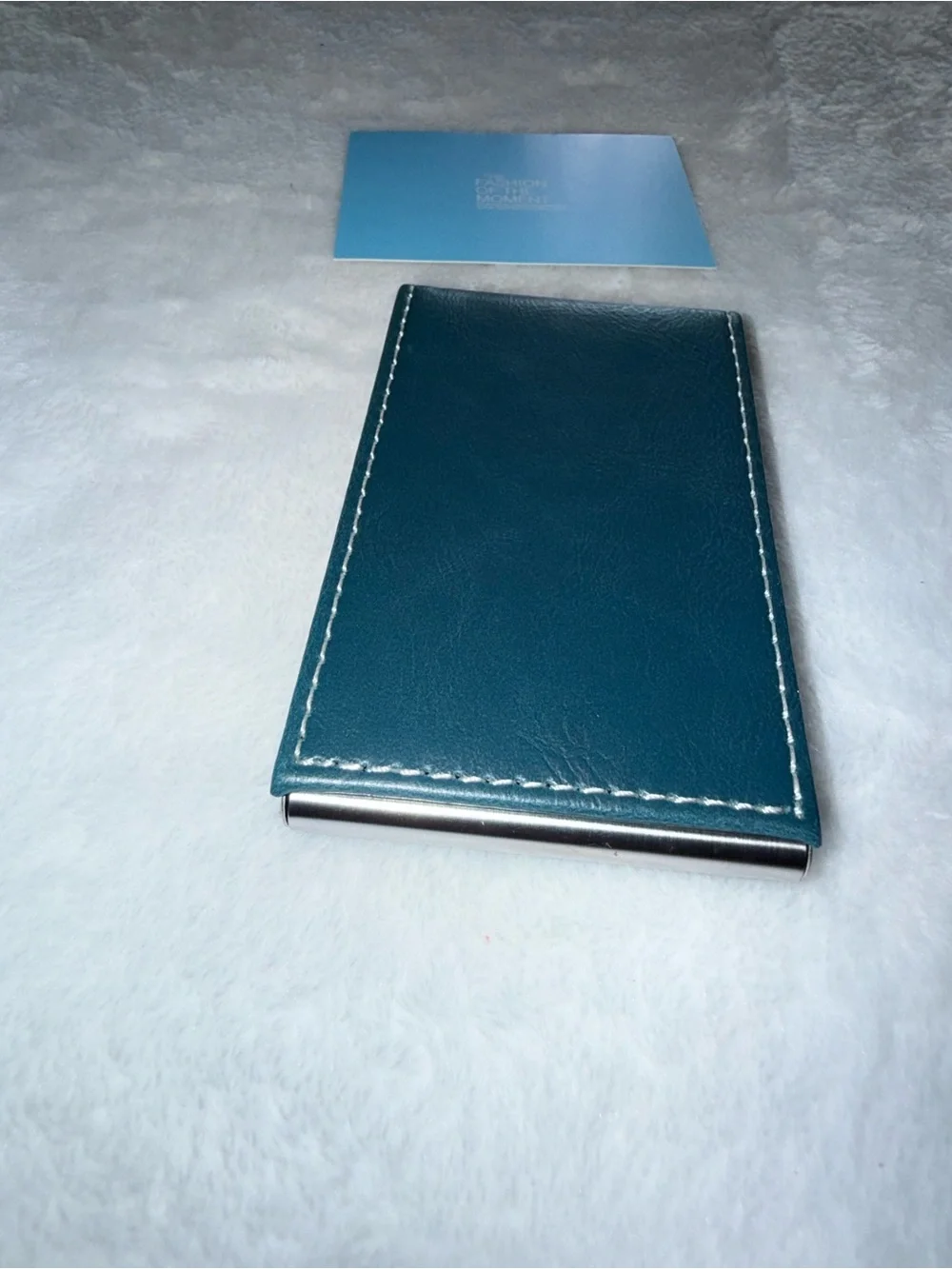 Men’s Teal Card & Key Holder